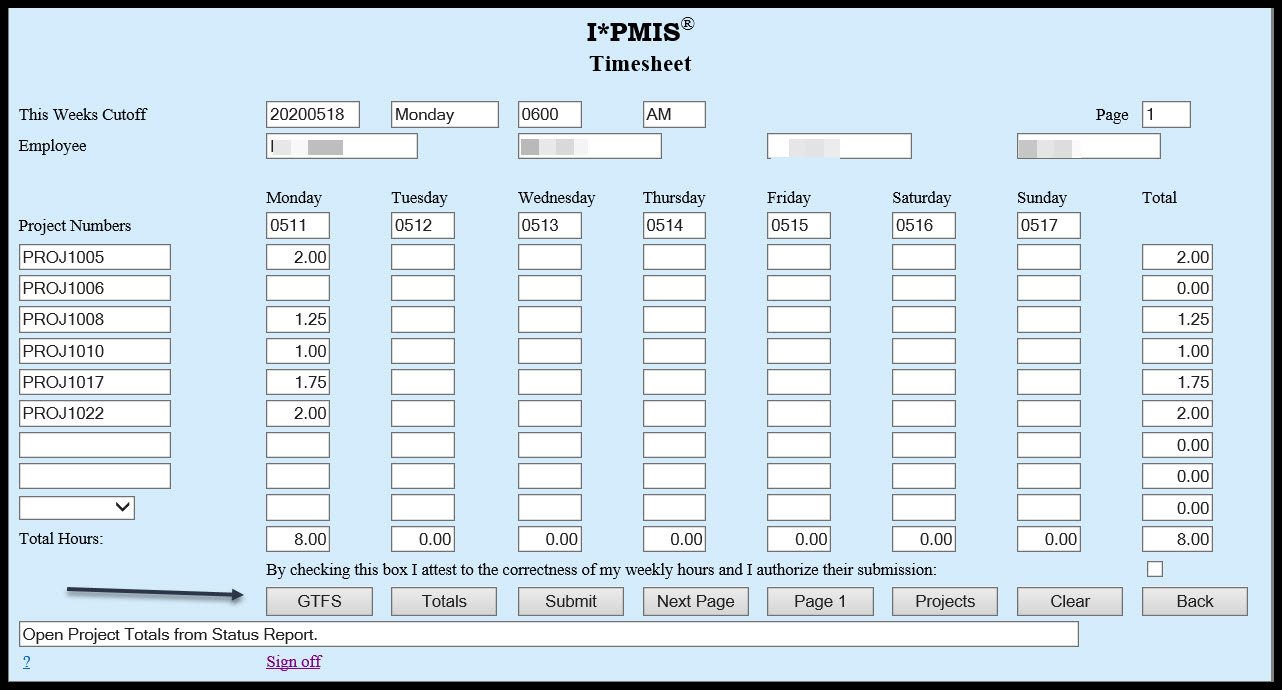 Timesheet